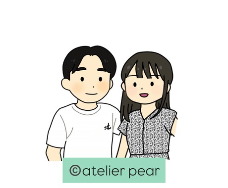 写真をデフォルメイラストにします ひと、もの、動物を可愛くデフォルメします！ イメージ2
