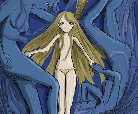 キャラクターイラストを描きます アニメや厚塗りの女の子キャラのイラスト イメージ2