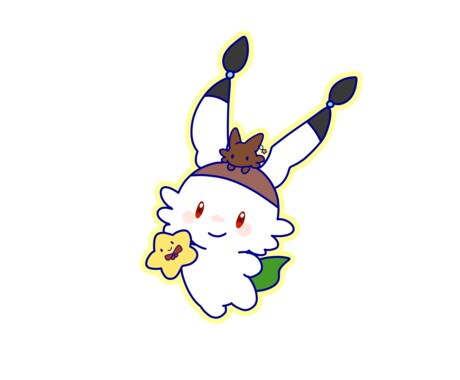 コミッション:ふわふわかわいいイラスト描きます SNSアイコン、魔法少女のお供妖精などお任せください! イメージ2