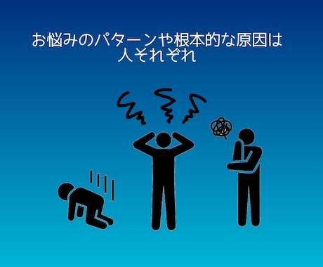 あなたのお悩みのカウンセリングします 個別カウンセリングからお悩みの原因を分析、アドバイスします イメージ2