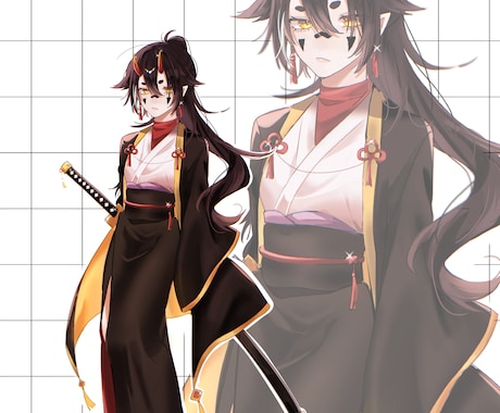 かわいい立ち絵を描きます イメージ1