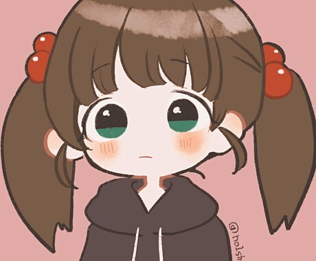 SNS向けおんなのこアイコンかきます あなただけのゆるふわかわいいアイコン作成いたします イメージ2