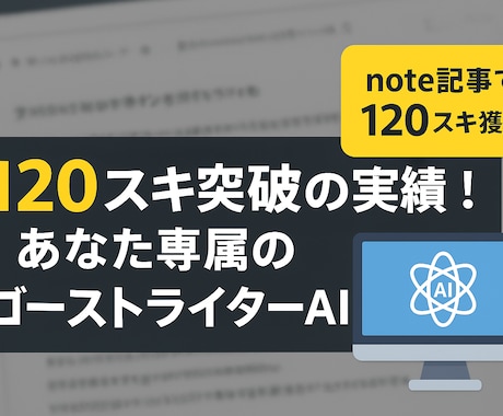 note記事自動化AIプロンプトを作成します 100スキを狙える高品質な記事が！AIでわずか10秒！ イメージ1