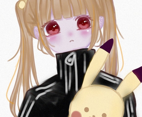 寒色系のイラスト承ります 寒色系のイラスト描きます！/アイコン/サムネ/背景などに適切 イメージ1