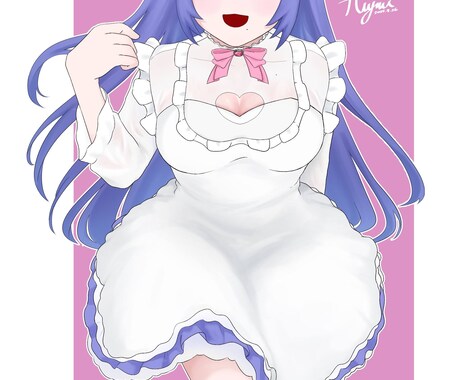 商用イラスト、1枚絵などを描きます かわいいキャラクターイラストお任せさせて下さい！！ イメージ2