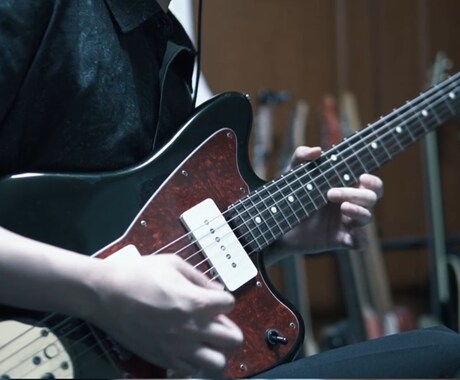 ギター(エレキ・アコギ)を録音します オリジナル曲やカバー曲にギター入れを行います イメージ1
