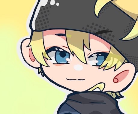 SNSアイコン用ミニキャラ描きます SNSで映える！かわいいミニキャラアイコン描きます イメージ2