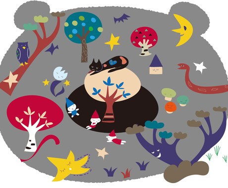 イラスト・キャラクターなど制作します かわいくて親近感のある、色のきれいなイラスト&キャラが得意 イメージ2