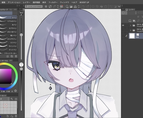 1枚絵～TRPG等の立ち絵など！イラスト制作します イメージ1