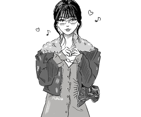 お客様のポップで可愛い似顔絵を描きます 記念になる印象に残るポップなイラスト イメージ2