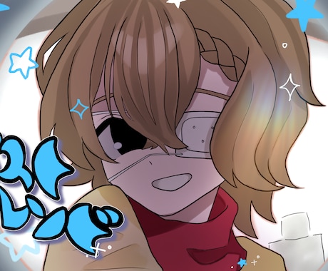 歌ってみた1枚絵など描きます キラキラした絵や詰め込み絵などが得意です！ イメージ1