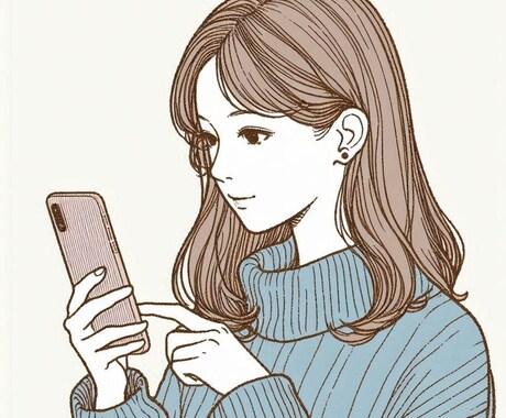 シンプルさが魅力のSNSアイコンイラスト作成します Twitter、インスタ、YouTubeなどSNSアイコンに イメージ1
