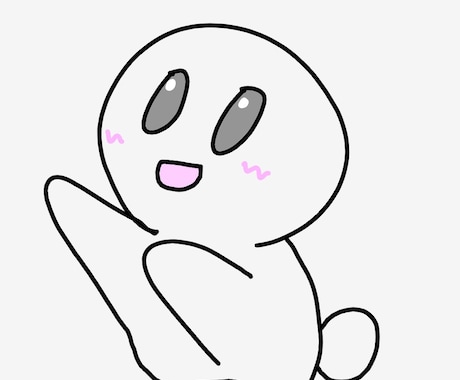 かわいい風に【もちにんげん】のアイコンを描きます Twitter等アイコンを【もちにんげん】にしてみませんか？ イメージ2