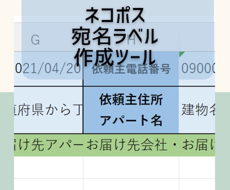ネコポスの宛名作成作業が軽減できます ・Amazonのみ対応・出荷作業の時間を大幅に短縮できます！ イメージ1