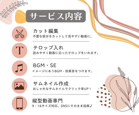 お頼りください◎｜縦型動画制作いたします 丸投げでも、こだわりでも。あなたの理想をカタチにします。 イメージ2