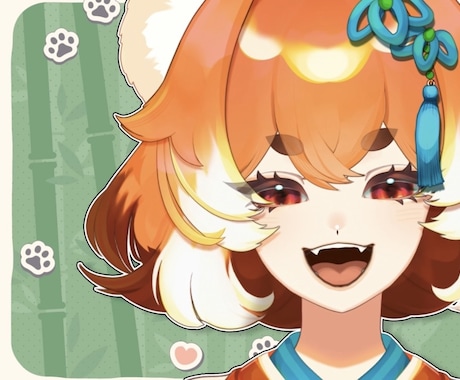 VTuberモデルをキャラデザから一括制作します イメージ1