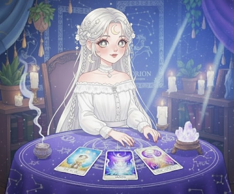 スリーメッセージ【ご新規様】☆鑑定いたします サクッと一問一答形式、最大3つまでご依頼いただけます イメージ2