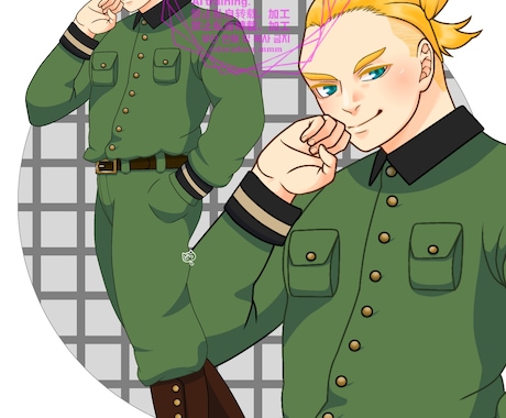 TRPG用の立ち絵描きます 初心者様におすすめ！シンプルなデザインでのイラスト提供！ イメージ1
