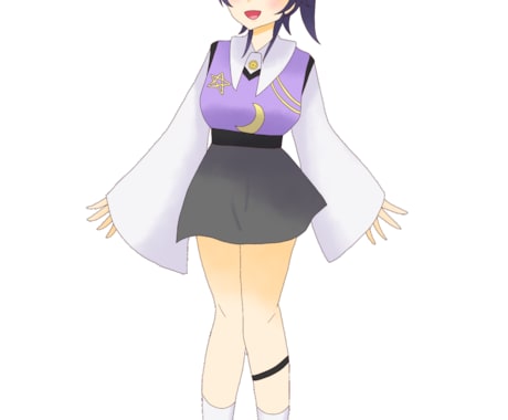 女性の立ち絵イラストをメインに提供します TRPGやYouTubeの立ち絵が必要なあなたへ イメージ2