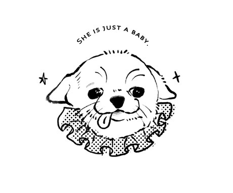 お洒落なペットイラスト描きます 写真をもとにお洒落で可愛いイラストを描きます！ イメージ2