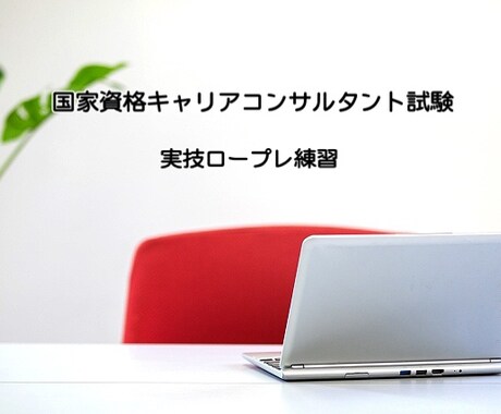 国家資格キャリアコンサルタント試験のサポートします 実技試験ロープレ練習のCL役とフィードバックをいたします イメージ1