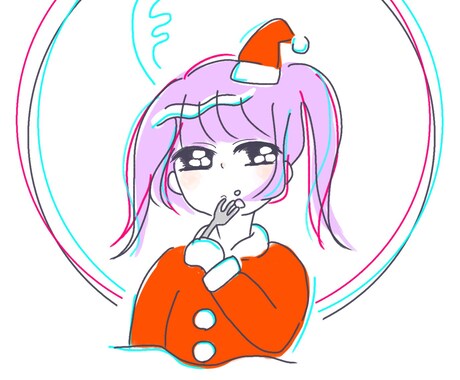 あなたのアイコンを描きます ツイッターやLINE、インスタグラムなどのアイコンをかわいく イメージ1