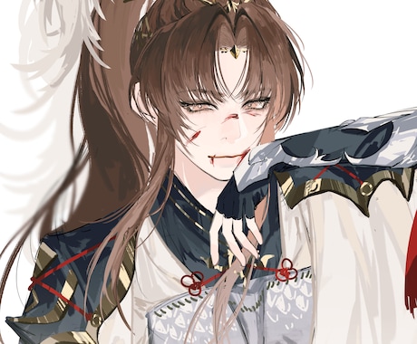 人物のイラストを描きます イメージ1