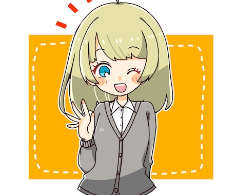 アイコン用イラストや挿絵を描きます SNSやちょっとした挿絵に。可愛い系のイラストをつけたい方へ イメージ2