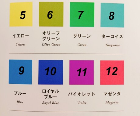色のチカラで本当の自分を教えてくれます あなた本来のポジティブやネガティブな一面が見えますよ。 イメージ1