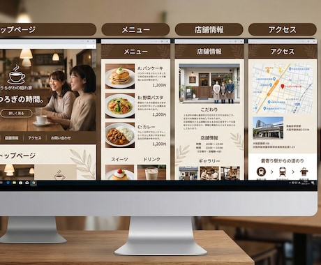 ５ページまでのWebサイトを制作します 会社・店舗対応／丁寧にスピード納品します イメージ2