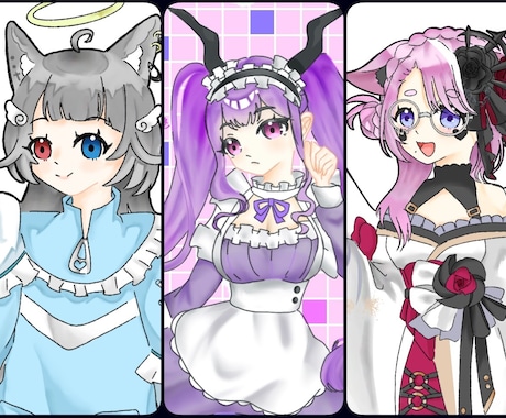 格安！ポップで愛らしい女の子描きます イメージ1