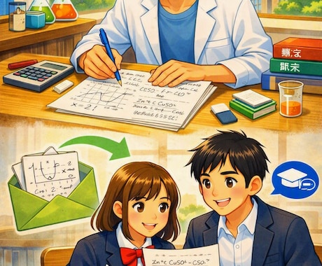 あなたの学力に合うテスト問題を作成します 名大生があなたの学力に合わせて問題をオーダーメイドで作ります イメージ1