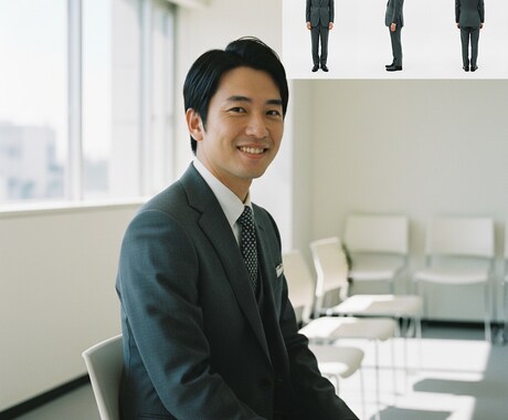 何度でも使えるAI人物モデルを作ります 撮影費用をかけずに、専用人物モデルを手に入れる イメージ2