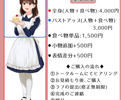 食べ物単品でも◎ヘッダー・アイコンにも使えます 【サービス開始記念★先着５名様５００円OFFで承ります】 イメージ2