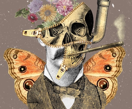 背景単色、透過の目を惹くコラージュを作成します パッと目を惹くコラージュを作成いたします。 イメージ2