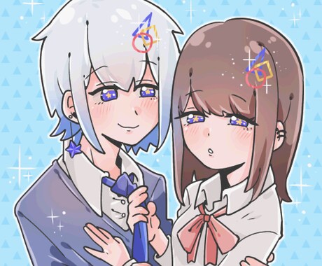 アイコンヘッダー貴方のイメージを素敵な絵にします TwitterやLINEで使えるアイコンやヘッダー等イラスト イメージ2