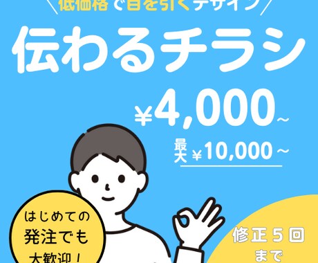 伝わるデザインで「チラシ・フライヤー」を製作します イメージ1