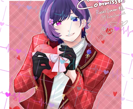 4月限定￥5,000✨　一枚絵イラスト承ります あなたらしさを大切に、やさしく魅力を引き出します。 イメージ2