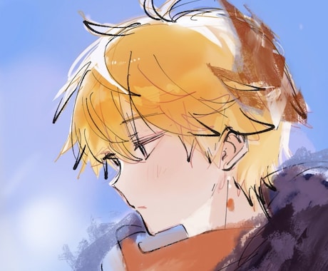 ラフタッチなイラスト描きます ラフなイラストが好みな方オススメ イメージ1