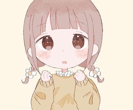 ゆるかわなSNSアイコンを作成します イメージ1