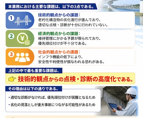 技術士論文を合格レベルにします テンプレ提供＋添削無制限技術士（建設部門）指導 イメージ2