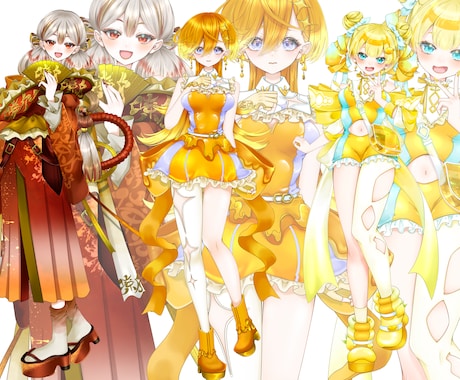 オリジナルの立ち絵お描きします イメージ1