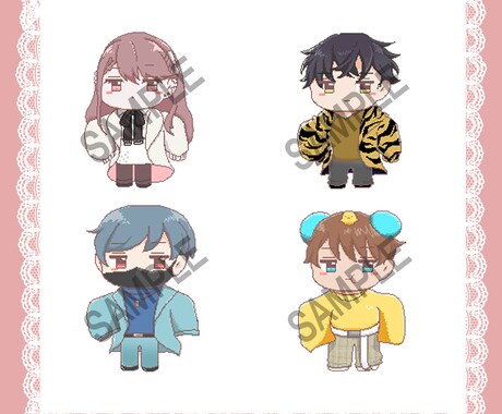ドット絵かきます ご希望のドット絵制作いたします！ イメージ2