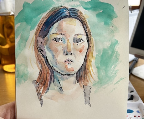 プレゼント・記念に!水彩画を制作いたします オーダーメイドの水彩画を制作いたします イメージ1