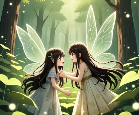 フェアリーレイキのヒーリング、アチューメントします ❁お金・幸運・愛を運ぶ♪*ﾟ可愛い妖精さんたちと繋がります イメージ2