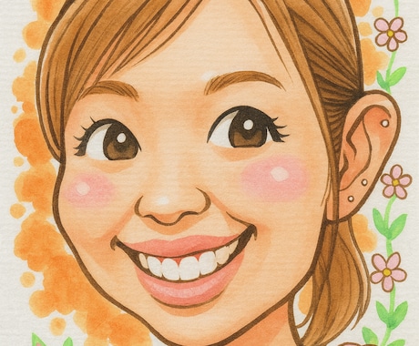 世界に1つだけの「あたたか似顔絵」をお描きします 世界に1つだけの「あたたか似顔絵」をお描きします。 イメージ1