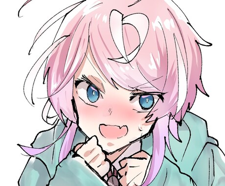 かっこいいorかわいいアイコンかきます かっこいい！かわいい！アイコン描きます！リテイク無制限！ イメージ2
