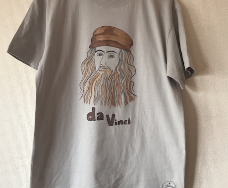 リクエストイメージをTシャツに描きます イメージ1