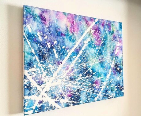 チャネリングアートを描きます 貴方の宇宙（潜在部分）を色彩だけで表現します。 イメージ1