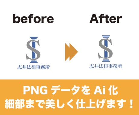 粗い画像やイラストを丁寧&迅速にトレースします お持ちの画像をデータ化！初めての方も安心してお任せください！ イメージ2